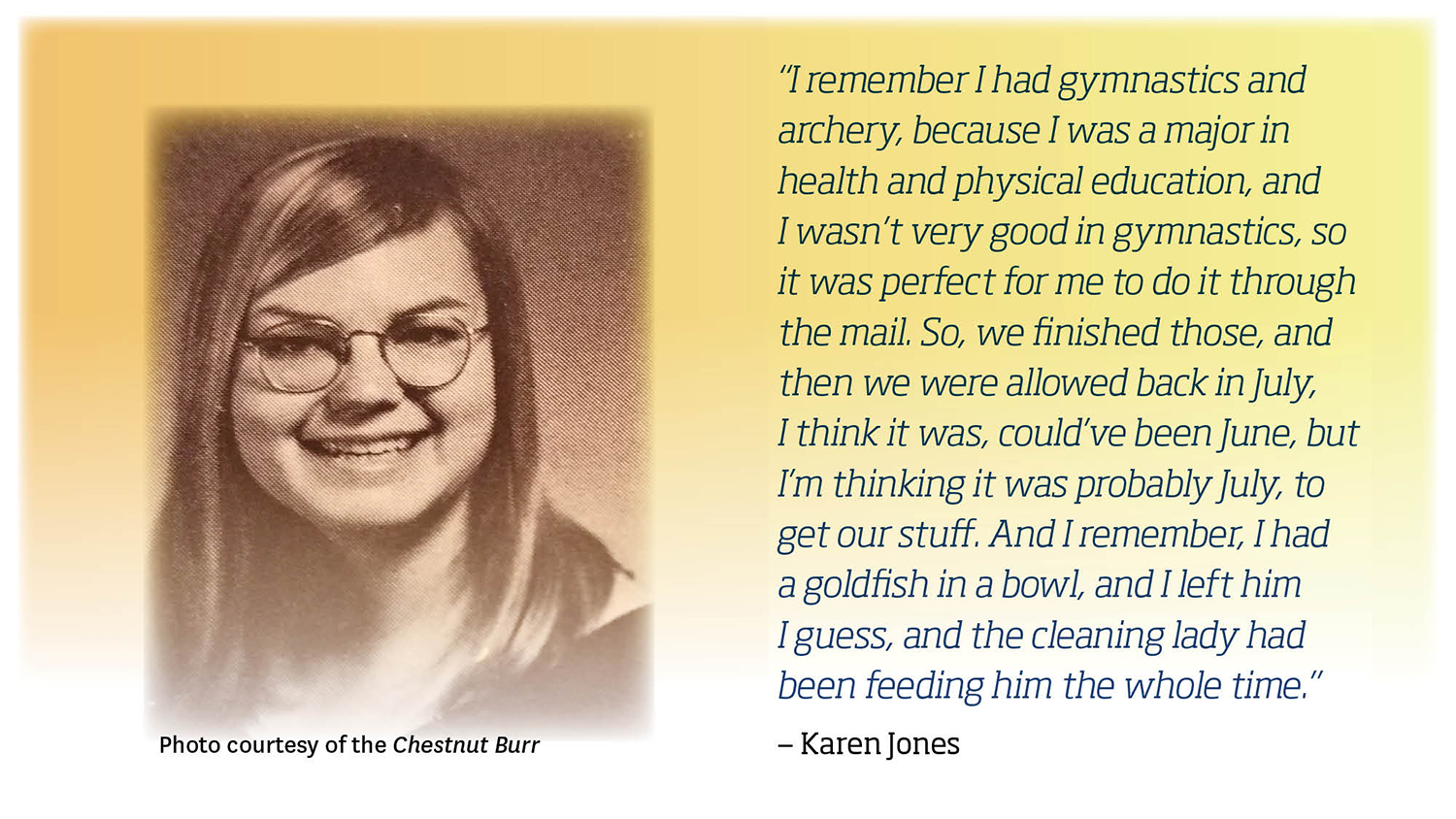 Karen Jones Oral History