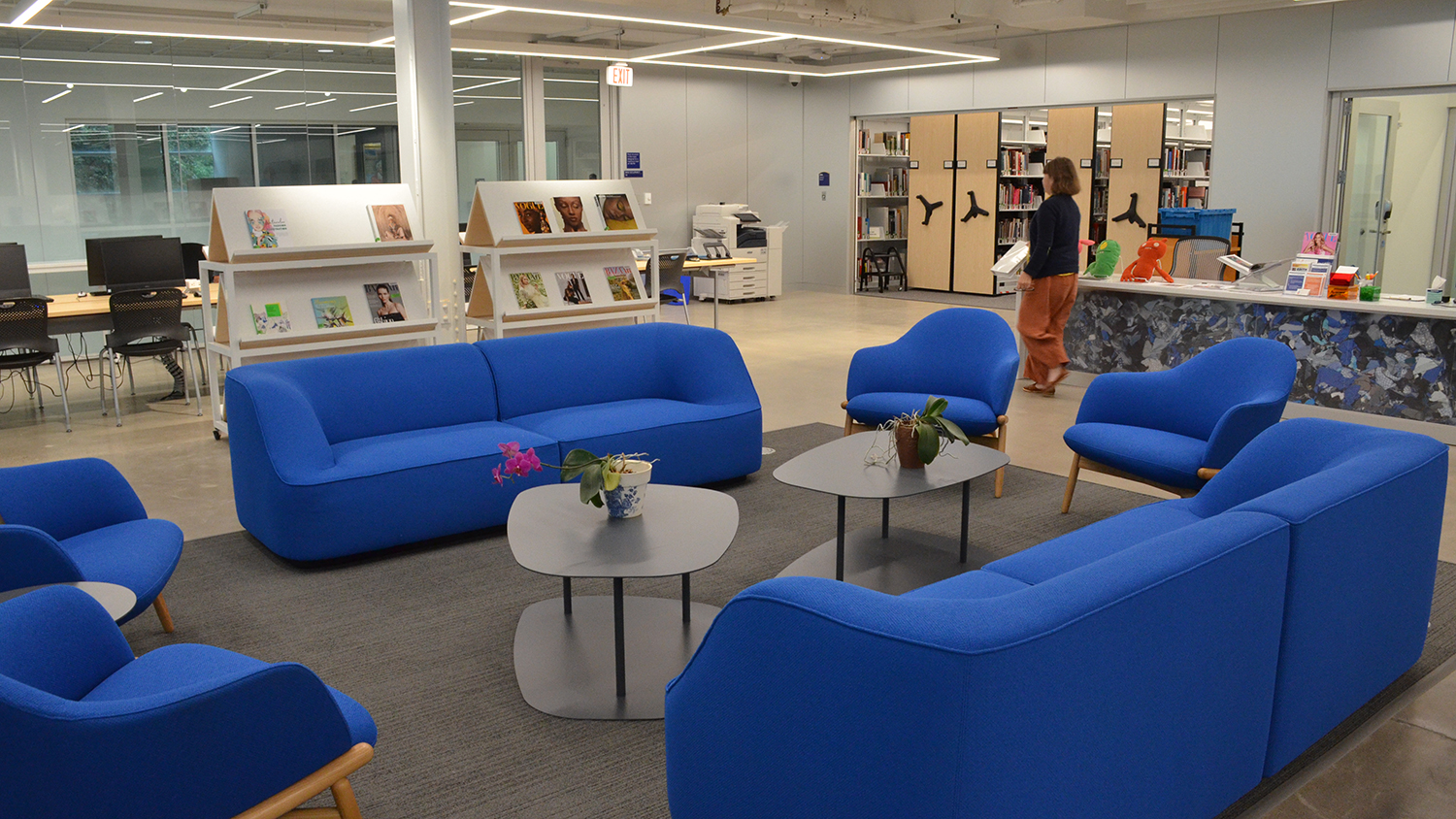 Fashion Library Interior